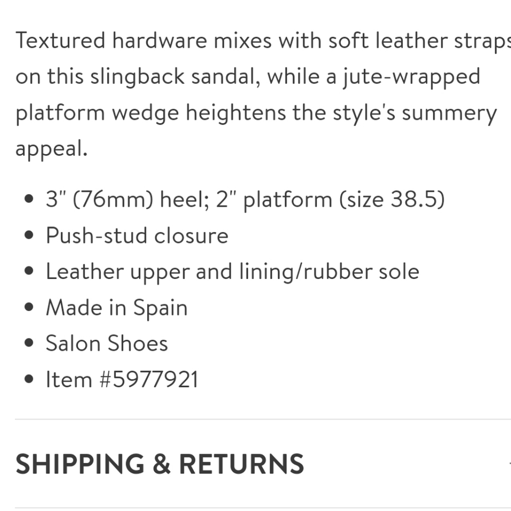 rag & bone August Espadrille Platform Sandal - Picture 6 of 8